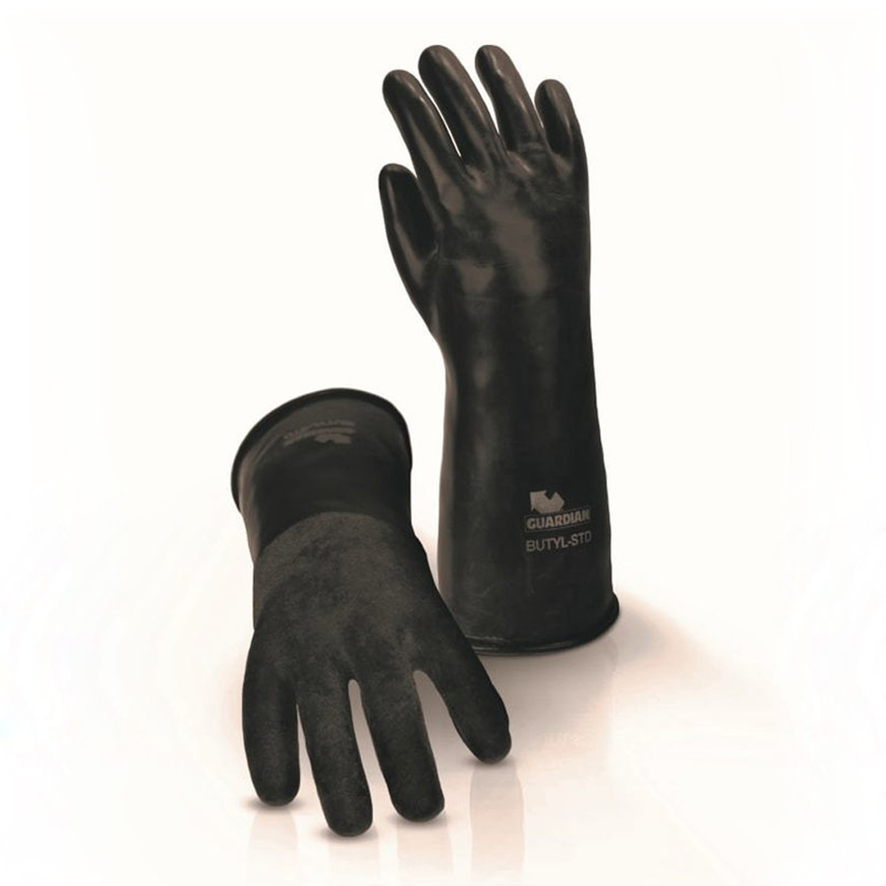 Guardian™ CP-13-11, Chemical Resistant Smooth Finish 13 mil Butyl Gloves